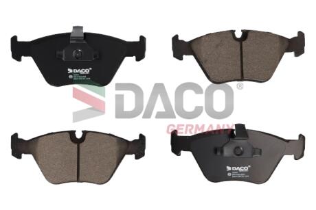Колодки гальмівні дискові пер. DACO DACO Germany 320301