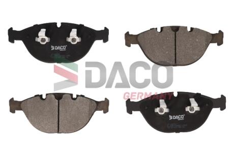 Колодки гальмівні дискові пер. DACO DACO Germany 320312