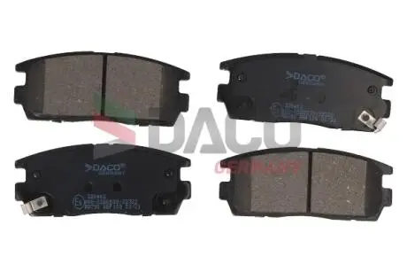 Колодки гальмівні дискові зад. DACO DACO Germany 320402