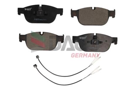Колодки гальмівні дискові пер. DACO DACO Germany 320606