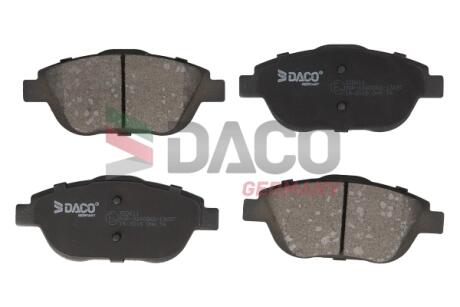 Колодки гальмівні дискові пер. DACO DACO Germany 320611