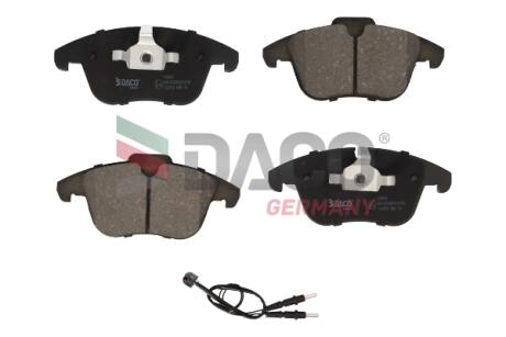 Колодки гальмівні дискові пер. DACO DACO Germany 320640