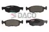 Колодки гальмівні дискові пер. DACO DACO Germany 320702 (фото 1)