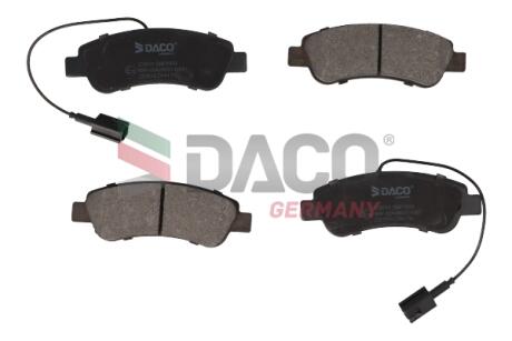 Колодки гальмівні дискові зад. DACO DACO Germany 320915