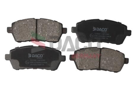 Колодки гальмівні дискові пер. DACO DACO Germany 321008