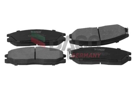 Колодки гальмівні дискові пер. DACO DACO Germany 321326