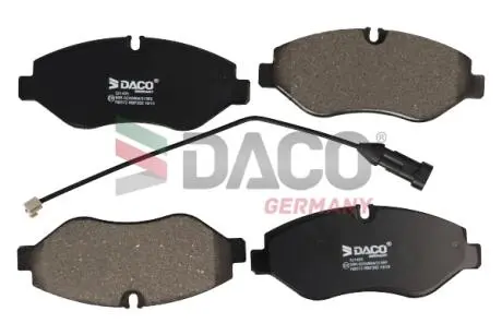 Колодки гальмівні дискові пер. DACO DACO Germany 321405 (фото 1)