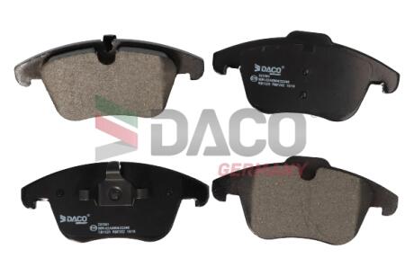 Колодки гальмівні дискові пер. DACO DACO Germany 321501