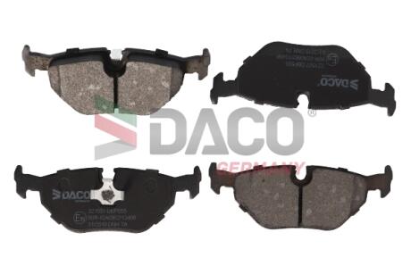 Колодки гальмівні дискові зад. DACO DACO Germany 321507