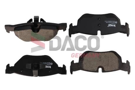 Колодки гальмівні дискові зад. DACO DACO Germany 321526