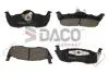 Колодки гальмівні дискові зад. DACO 321606