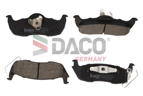 Колодки гальмівні дискові зад. DACO DACO Germany 321606