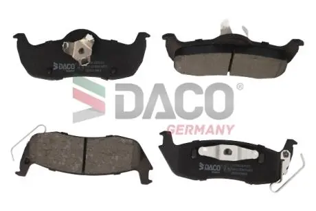 Колодки гальмівні дискові зад. DACO DACO Germany 321606