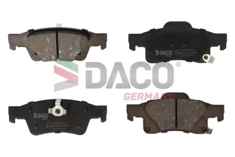 Колодки гальмівні дискові зад. DACO DACO Germany 321608