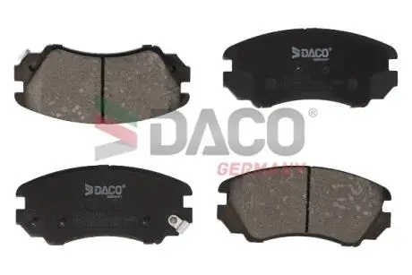 Колодки гальмівні дискові пер. DACO DACO Germany 321728
