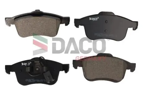 Колодки гальмівні дискові пер. DACO DACO Germany 321902