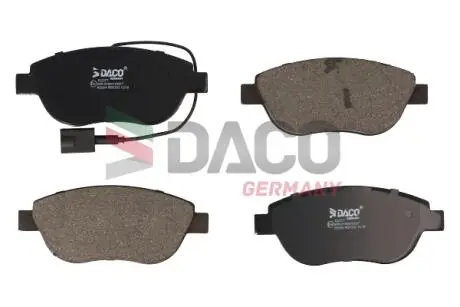 Колодки гальмівні дискові пер. DACO DACO Germany 322377