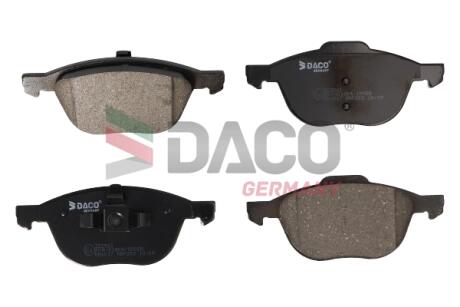 Колодки гальмівні дискові пер. DACO DACO Germany 322561