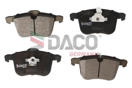 Колодки гальмівні дискові пер. DACO DACO Germany 322721