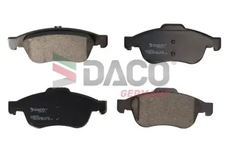 Колодки гальмівні дискові пер. DACO DACO Germany 323026