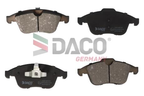 Колодки гальмівні дискові пер. DACO DACO Germany 323033