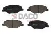 Колодки гальмівні дискові пер. DACO DACO Germany 323302 (фото 1)