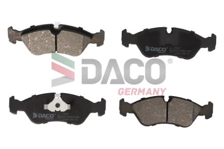 Колодки гальмівні дискові пер. DACO DACO Germany 323607