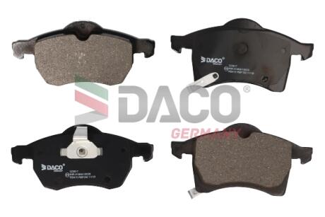 Колодки гальмівні дискові пер. DACO DACO Germany 323617