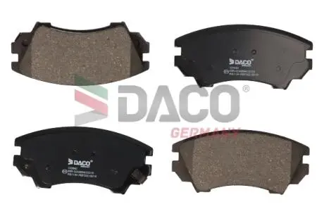 Колодки гальмівні дискові пер. DACO DACO Germany 323642