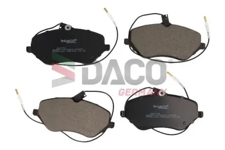 Колодки гальмівні дискові пер. DACO DACO Germany 323744
