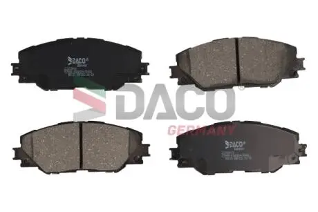 Колодки гальмівні дискові пер. DACO DACO Germany 323912