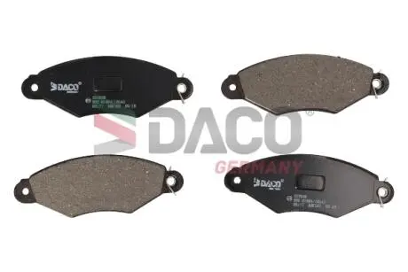Колодки гальмівні дискові пер. DACO DACO Germany 323938