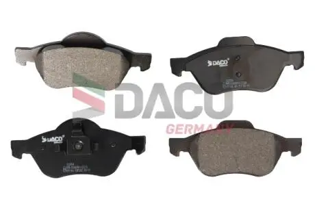 Колодки гальмівні дискові пер. DACO DACO Germany 323954