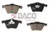 Колодки гальмівні дискові пер. DACO DACO Germany 324101 (фото 1)