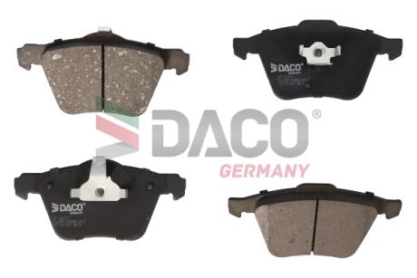 Колодки гальмівні дискові пер. DACO DACO Germany 324101