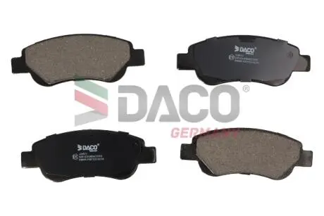 Колодки гальмівні дискові пер. DACO DACO Germany 324572