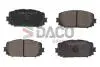 Колодки гальмівні дискові пер. DACO DACO Germany 324576 (фото 1)