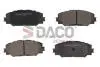 Колодки гальмівні дискові пер. DACO DACO Germany 324577 (фото 1)