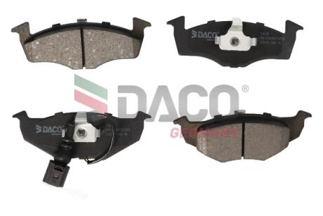 Колодки гальмівні дискові пер. DACO DACO Germany 324778