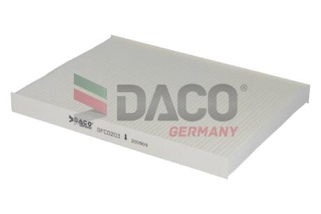 Фільтр салону DACO DACO Germany DFC0203