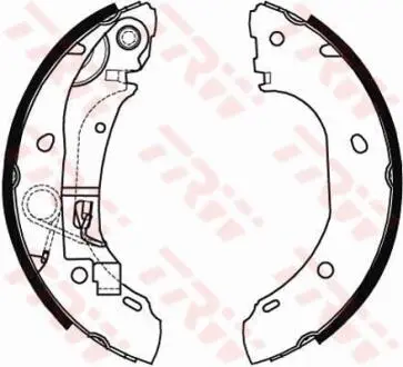 Колодки тормозные TRW GS8472