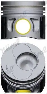 Поршень NURAL 87-114900-15