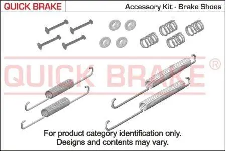 Ремк-т торм.колодок зад QUICK BRAKE 1050825