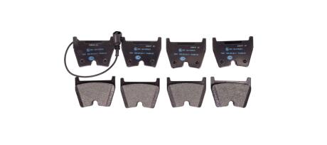 Колодки гальмівні, дискове гальмо HELLA 8DB355025171