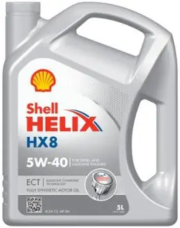 Олива моторна Helix HX8 ECT 5W-40 (Каністра 5л) SHELL 550046689
