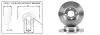 Диск тормозной передний Skoda Felicia Cube (6U5) (11/95-12/01) (61418AP) APPLUS