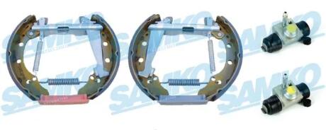 Колодки гальмівні з циліндрами SAMKO KEG407