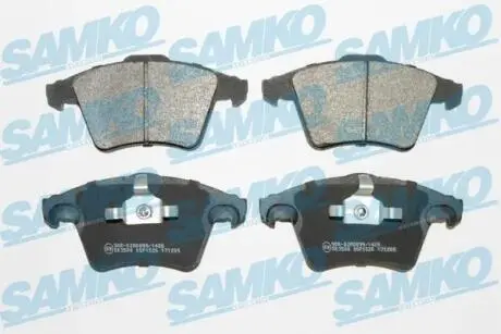 Колодки тормозные SAMKO 5SP1526