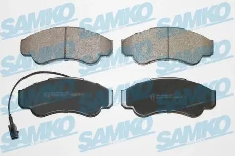 Колодки передні SAMKO 5SP967