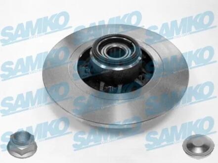 Диск гальмівний SAMKO R1033PCA